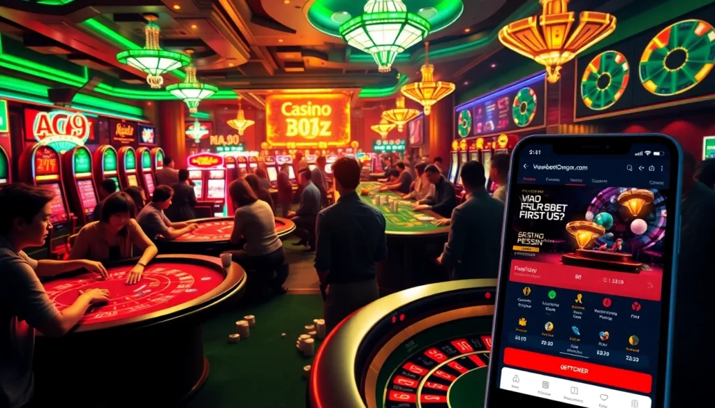 Experience thrilling casino action at https://vaobet.cn.com/, where players enjoy exciting games like blackjack and roulette.