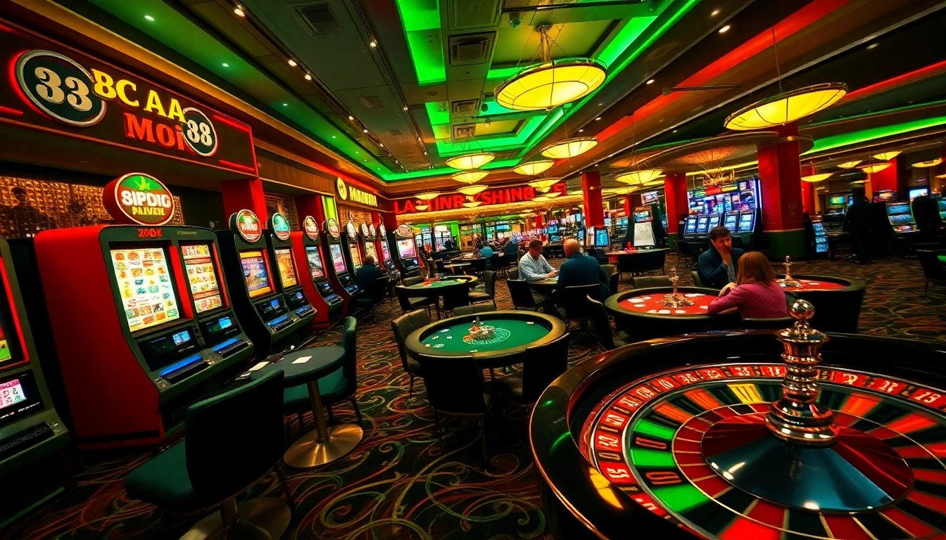Experience the thrill of live casino gaming at 88aa mobi with engaging tables and dynamic atmosphere.