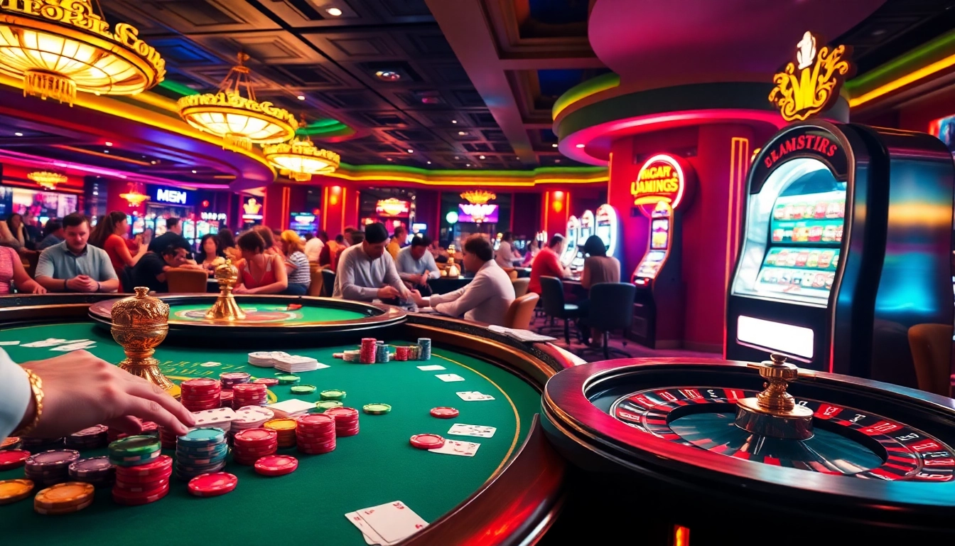 Experience the thrill of MM88, where players engage at vibrant poker tables filled with action, chips, and strategy.